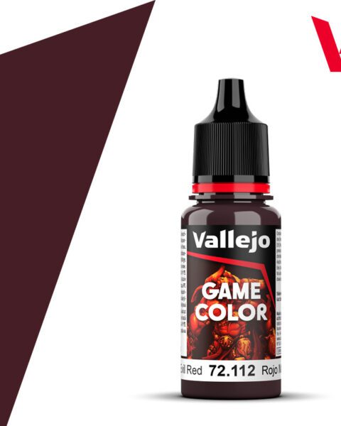 72112 Vallejo new Game Color EVIL RED 18ml