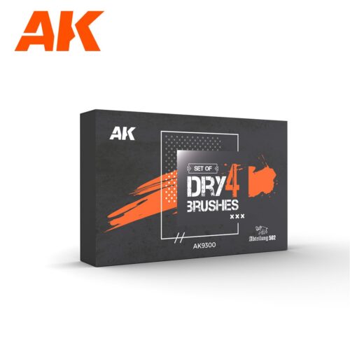 AK9300 – SET 4 PENNELLI A SECCO AK INTERACTIVE