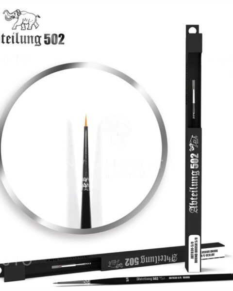 Pennello Spazzola rotonda 5/0  ABTEILUNG 502 ABT830-5/0