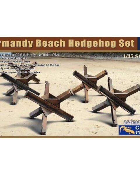 NORMANDY BEACH HEDGEHOG SET scala 1:35 GECKO 35GM0081