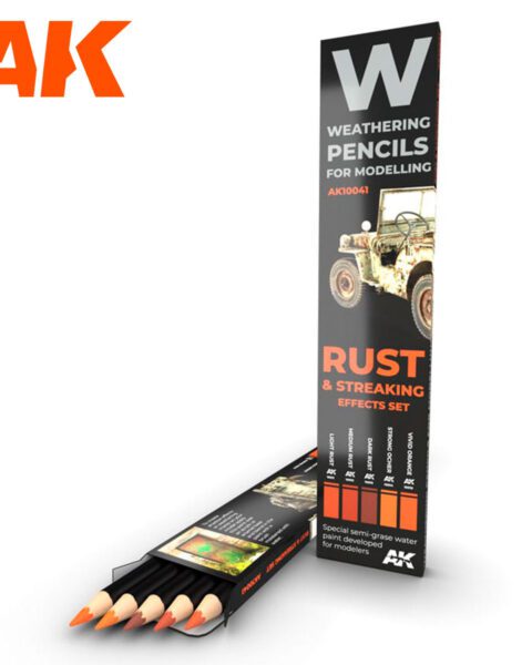 AK10041 RUGGINE E STRIATURE: SET DI EFFETTI AK INTERACTIVE