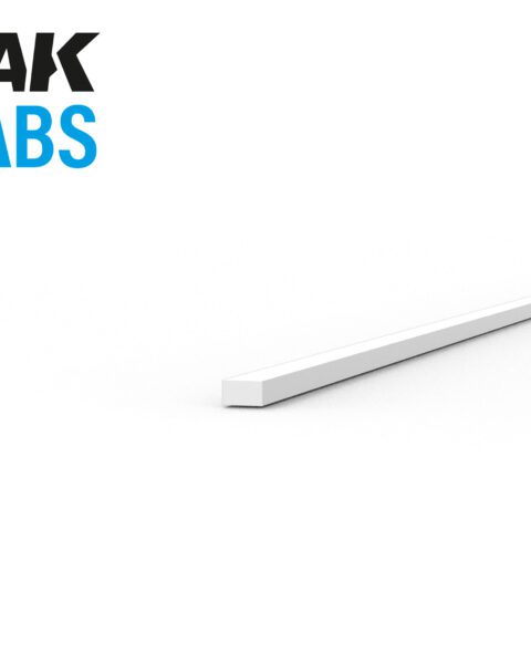 STRISCE 0,25 X 0,50 X 350 MM – STRISCIA ABS – 10 UNITÀ PER BUSTA / POR BOLSA  AK INTERACTIVE AK6701