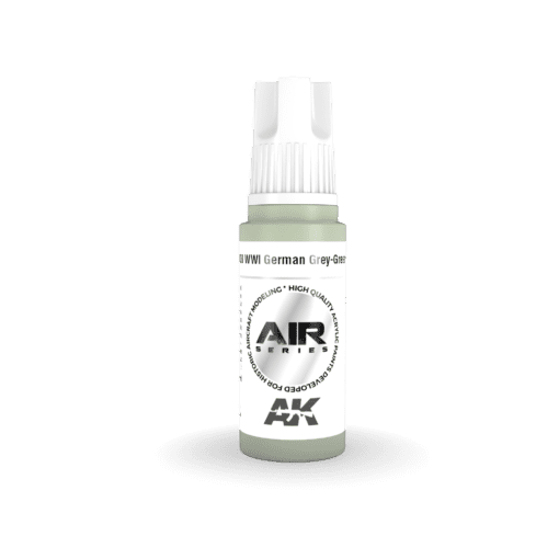 AK11808 3RD. AIR WWI GERMAN GREY-GREEN PRIMER 17ml colore acrilico per modellismo