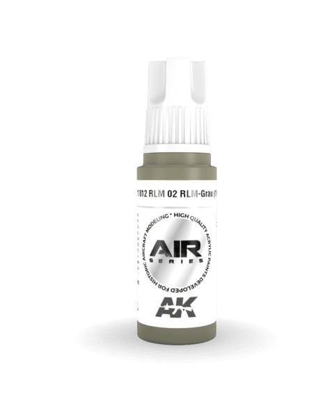 AK11812 3RD. AIR RLM 02 RLM-GRAU (1941)  17ml colore acrilico per modellismo