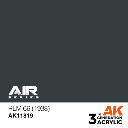 AK11819 3RD. AIR RLM 66 (1938) 17ml colore acrilico per modellismo - immagine 2