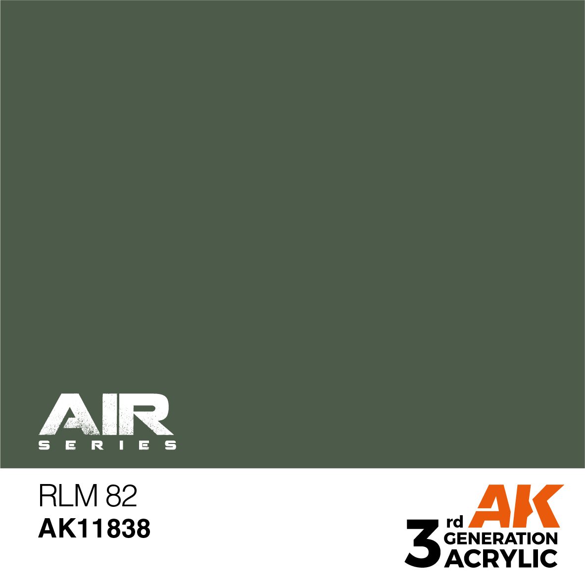 AK11838 3RD. RLM 82 17ml colore acrilico per modellismo - immagine 2