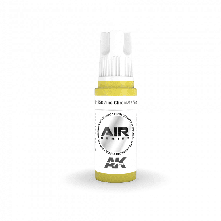 AK11858 3RD. Zinc Chromate Yellow 17ml colore acrilico per modellismo