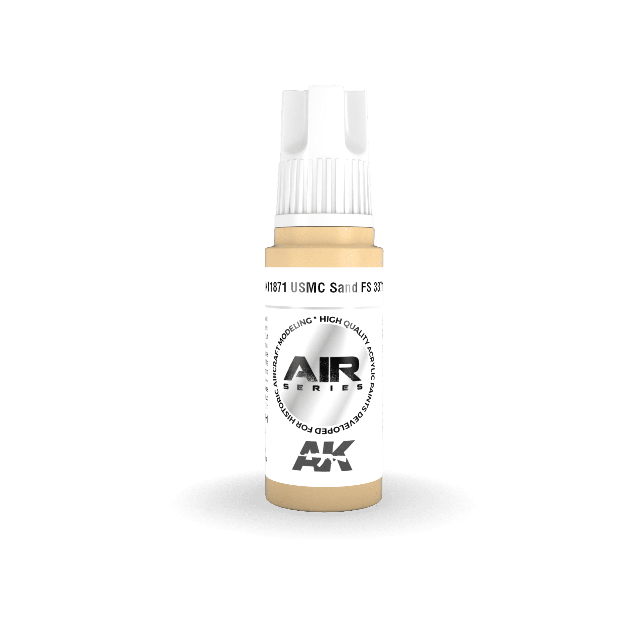 AK11871 3RD. USMC SAND F.S. 33711 17ml colore acrilico per modellismo