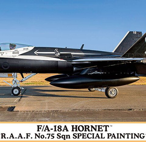 F/A-18A Hornet 'R.A.A.F. No.75 Sqn Special Painting' scala 1:72 Hasegawa 02411