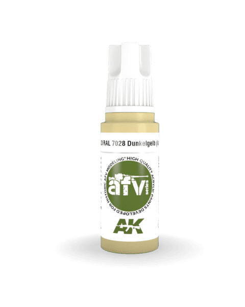 AK11320 3RD. AFV SERIES - DUNKELGELB (VARIANT) - 17ml colore acrilico per modellismo