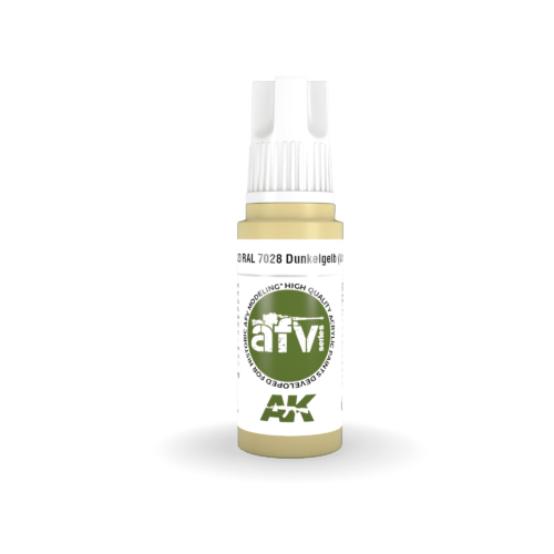 AK11320 3RD. AFV SERIES – DUNKELGELB (VARIANT) – 17ml colore acrilico per modellismo