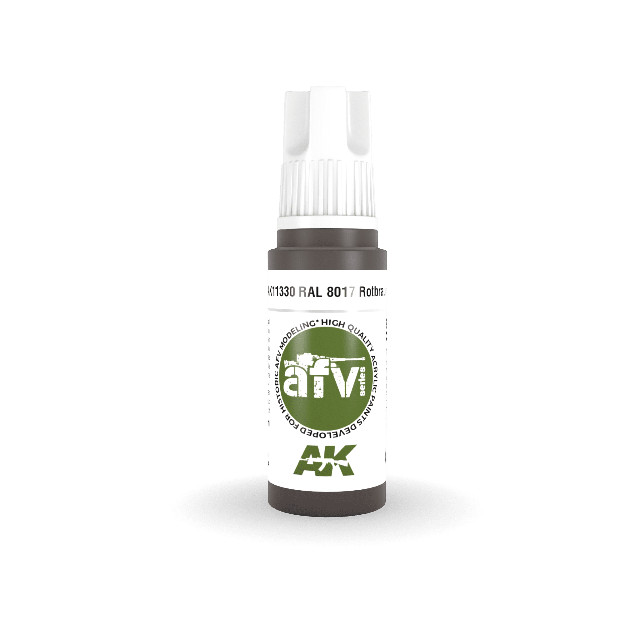 AK11330 3RD. AFV SERIES - ROTBRAUN - 17ml colore acrilico per modellismo