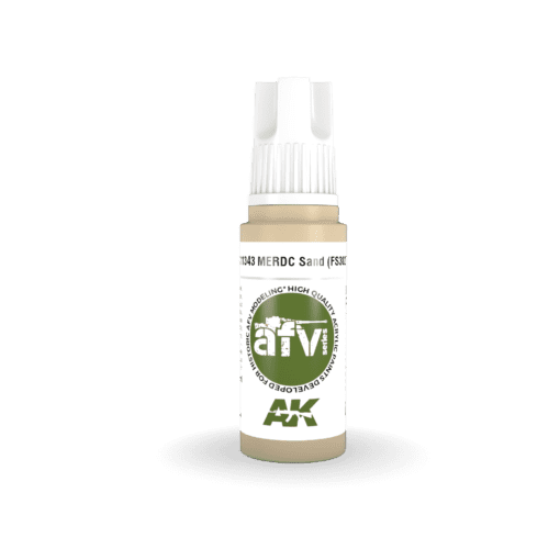 AK11343 3RD. AFV SERIES - MERDC SAND - F.S. 30277 17ml colore acrilico per modellismo