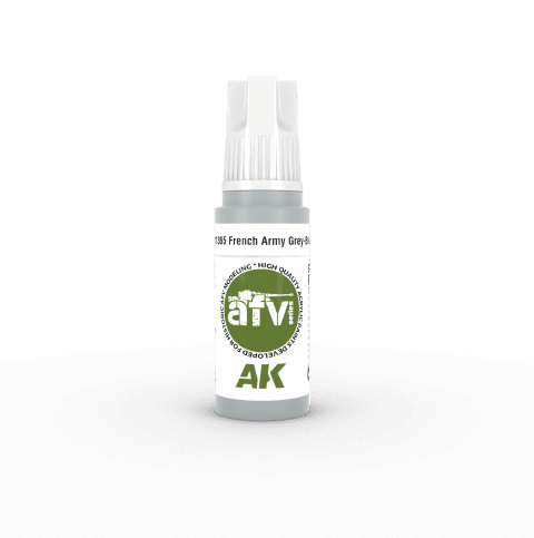 AK11365 3RD. AFV SERIES - FRENCH ARMY GREY-BLUE - 17ml colore acrilico per modellismo