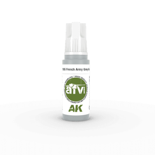 AK11365 3RD. AFV SERIES – FRENCH ARMY GREY-BLUE – 17ml colore acrilico per modellismo