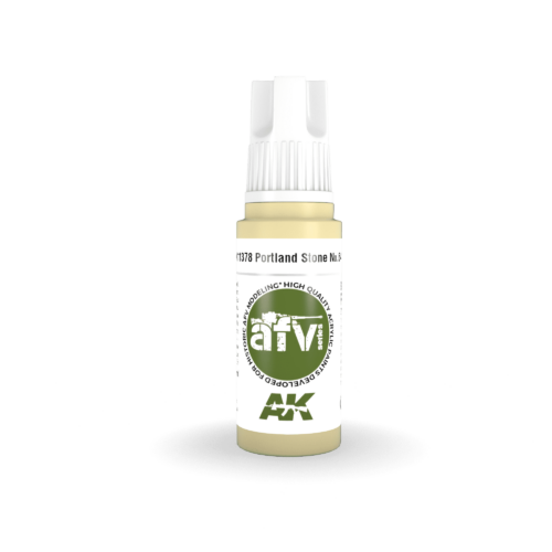 AK11378 3RD. AFV SERIES – PORTLAND STONE NO.64 – 17ml colore acrilico per modellismo