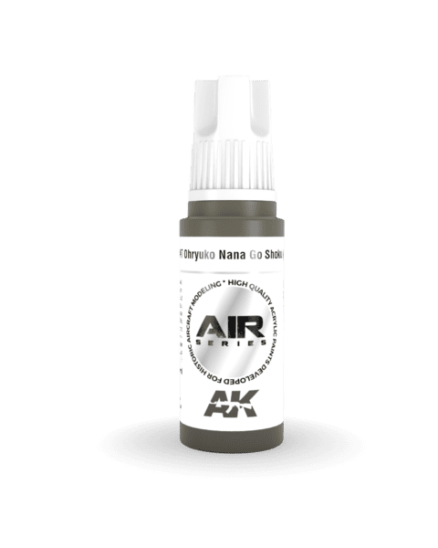 AK11901 3RD. IJA #7 OHRYUKO NANA GO SHOKU (OLIVE BROWN) 17ml colore acrilico per modellismo