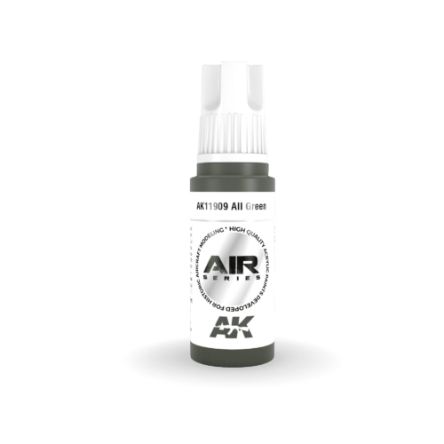 AK11909 3RD. AII GREEN 17ml colore acrilico per modellismo