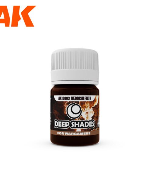 AK13003 REDDISH FILTH 30ml  DEEP SHADES AK INTERACTIVE