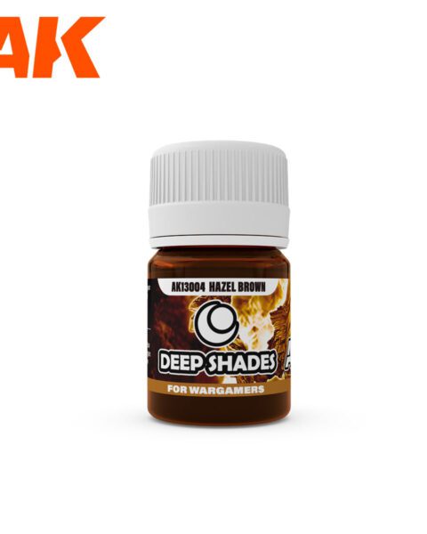 AK13004 HAZEL BROWN 30ml  DEEP SHADES AK INTERACTIVE