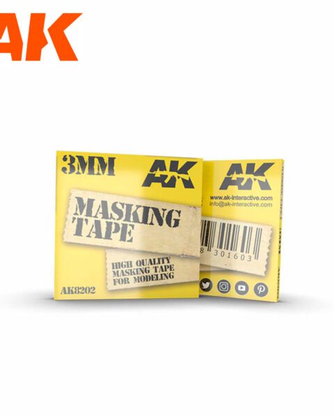 MASKING TAPE: 3MM AK INTERACTIVE AK8202
