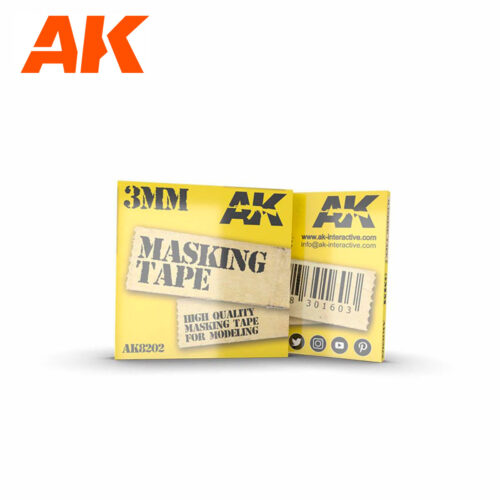 MASKING TAPE: 3MM AK INTERACTIVE AK8202