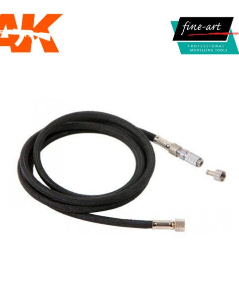 TUBO DELL'ARIA INTRECCIATO B34 1/8″ 3m CON ATTACCO RAPIDO FINE-ART FA-624