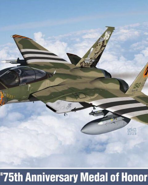 F-15C ANG '75th Anniversary Medal Of Honor' scala 1:72  Academy 12582