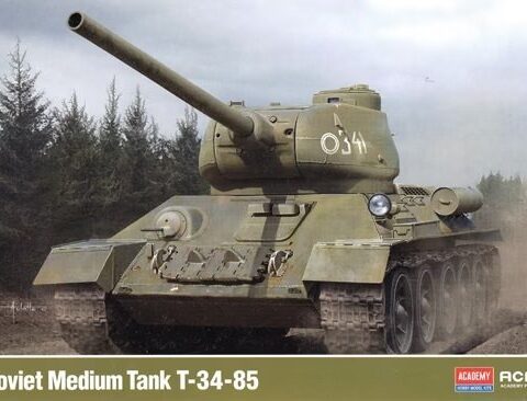 Soviet Medium Tank T-34-85 scala 1:72 ACADEMY 13421