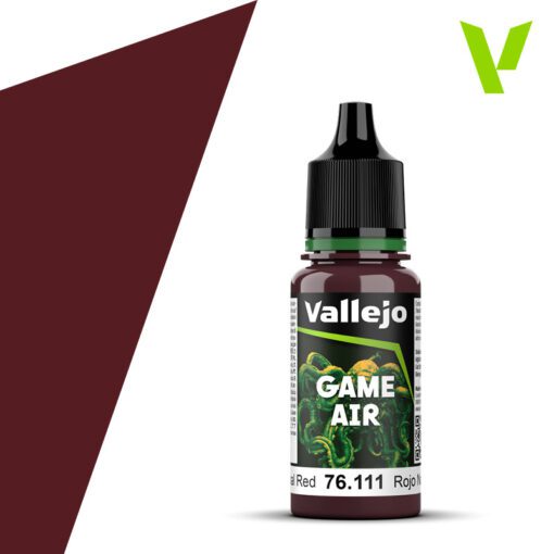 76111 Vallejo NEW GAME AIR - Nocturnal Red - 18ml