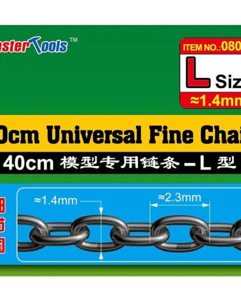 Catena Fine Universale Da 40 Cm Misura L 1,4 Mm X 2,3 Mm MASTER TOOLS 8008
