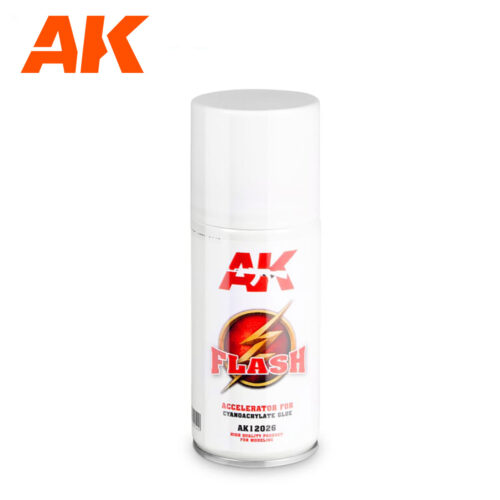 AK12026 FLASH – ACCELERATORE PER COLLA CIANOACRILATA AK INTERACTIVE