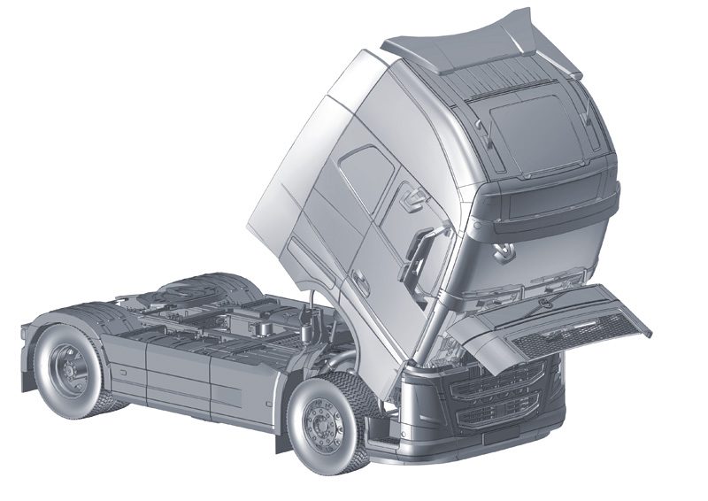 VOLVO FH4 GLOBETROTTER XL scala 1:24 Italeri 3940 + COLLA OMAGGIO - immagine 4