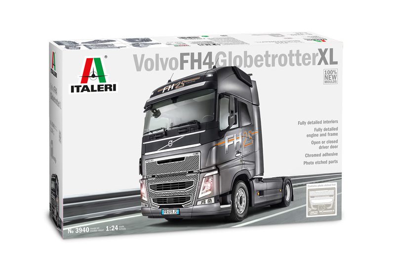 VOLVO FH4 GLOBETROTTER XL scala 1:24 Italeri 3940 + COLLA OMAGGIO - immagine 7