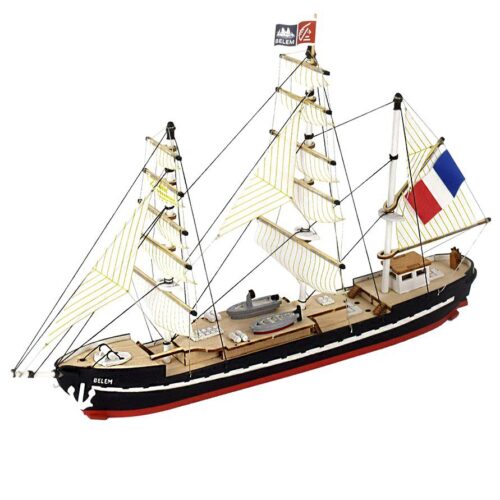 17001 – Artesania Latina – Kit facile per la nave scuola Belem. Modello di nave in legno con vernici scala 1:160