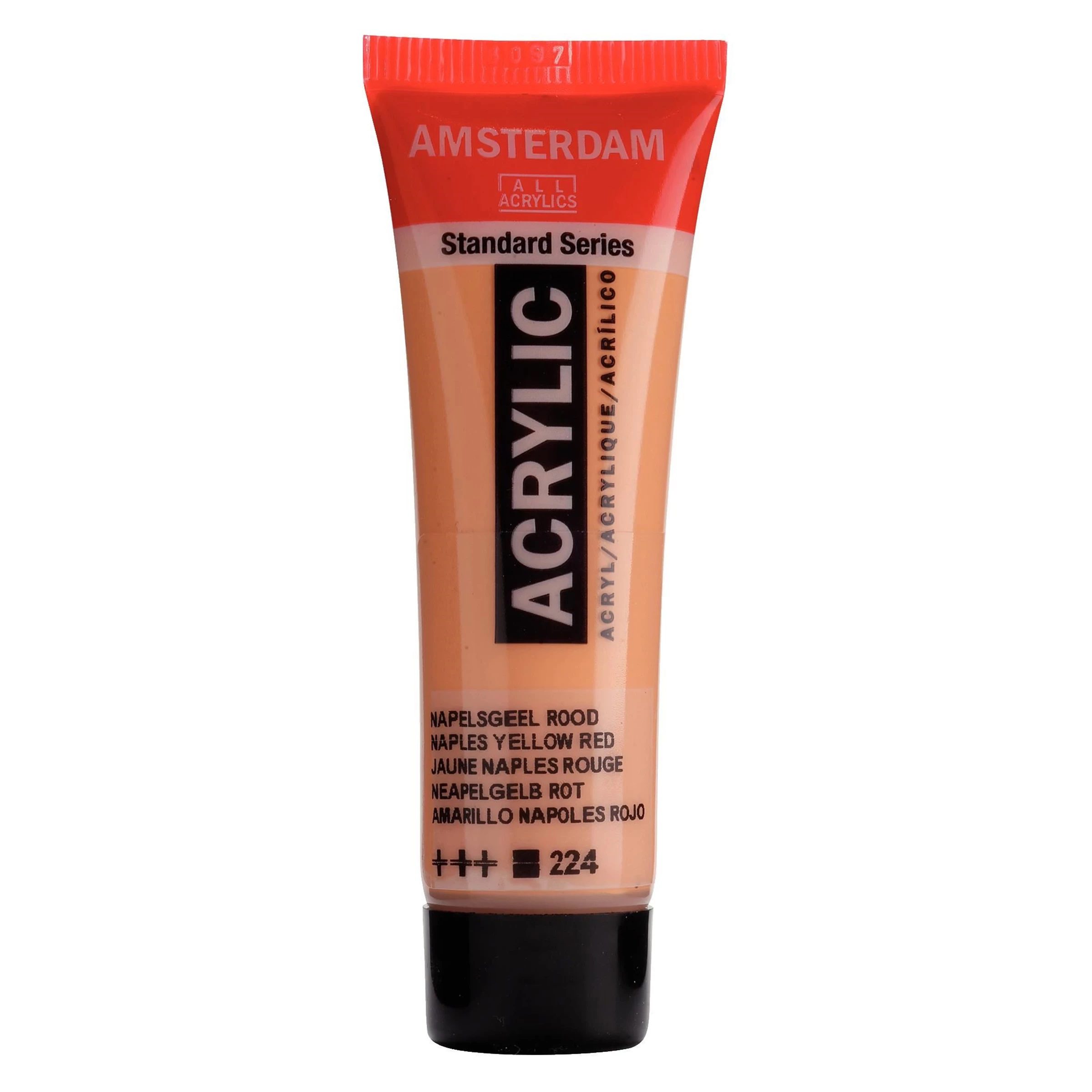 224 NAPLES YELLOW RED - ROYAL TALENS Colore Acrilico Amsterdam 20ml.