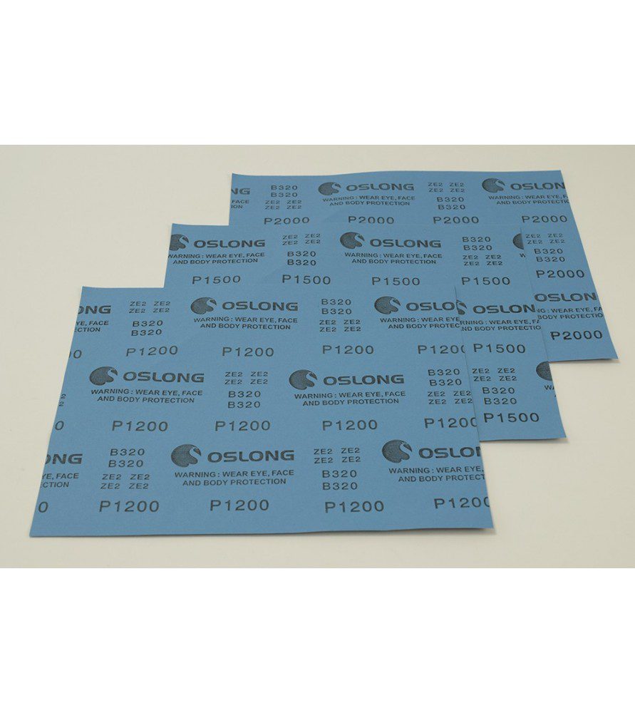27637 - Set di 3 carte abrasive extra fini (1200, 1500, 2000) ARTESANIA LATINA - immagine 2