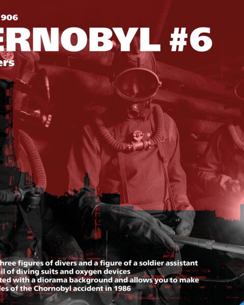 CHERNOBYL#6. Feat of Divers Scala 1:35 ICM 35906