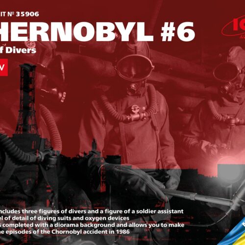 CHERNOBYL#6. Feat of Divers Scala 1:35 ICM 35906