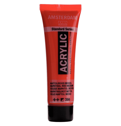 396 ROSSO NAFTOLO MEDIO - ROYAL TALENS Colore Acrilico Amsterdam 20ml.