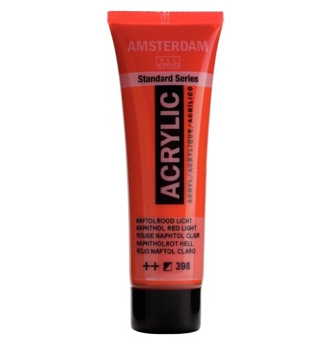 398 ROSSO NAFTOLO CHIARO - ROYAL TALENS Colore Acrilico Amsterdam 20ml.