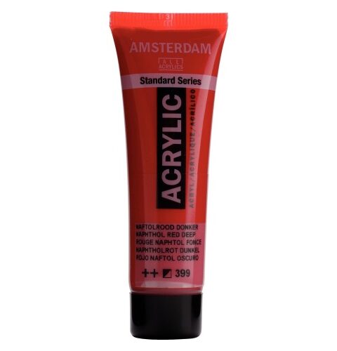 399 ROSSO NAFTOLO SCURO - ROYAL TALENS Colore Acrilico Amsterdam 20ml.