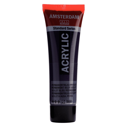 568 VIOLETTO BLU PERMANENTE – ROYAL TALENS Colore Acrilico Amsterdam 20ml.