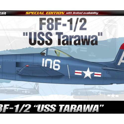 12313 – F8F-1/2 USS Tarawa scala 1:48 Academy