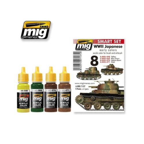 7137 – SET AMMO MIG – Smart Set 8 – WWII Japanese Afv Early Colors (3)