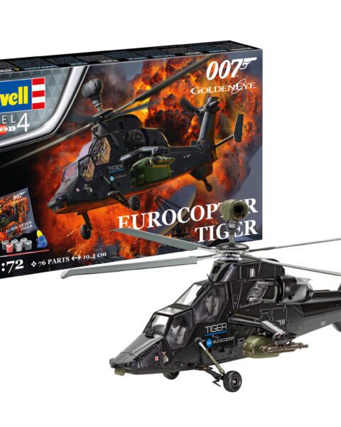 05654 - Eurocopter Tiger (James Bond 007) "GoldenEye" scala 1:72 Revell