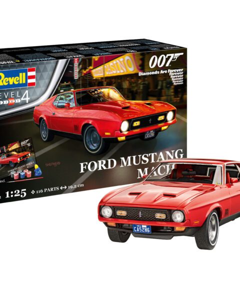 05664 - Ford Mustang Mach 1 (James Bond 007) "I diamanti sono per sempre" scala 1:25 REVELL