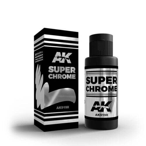 AK9198 SUPER CHROME 60ml AK INTERACTIVE