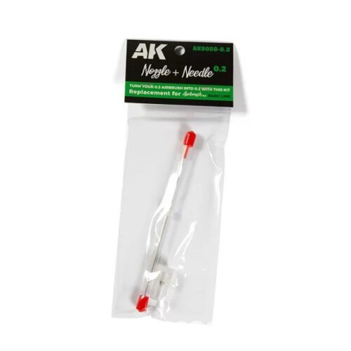 Needle 0.2 per AK9000 Airbrush 0.3 AK INTERACTIVE AK9000-0.2