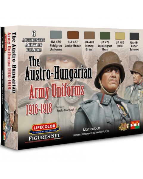 CS59 Colori Acrilici Lifecolor Uniformi Austro-Ungariche